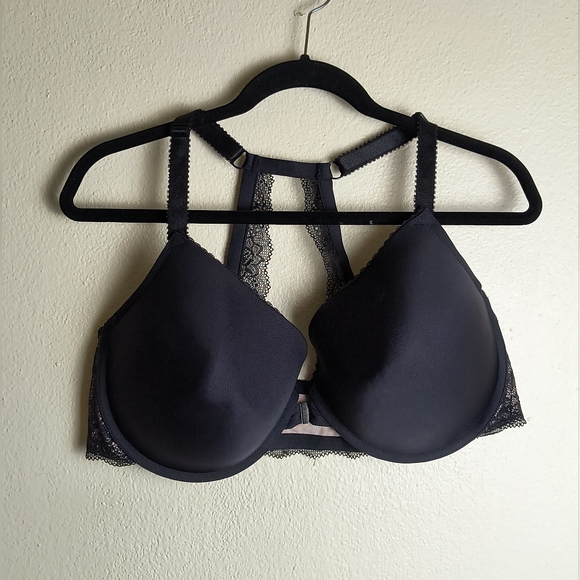 torrid Other - TORRID Black Push-Up Racerback Women's Bra Underwire Size 44DDD Adjustable Strap
